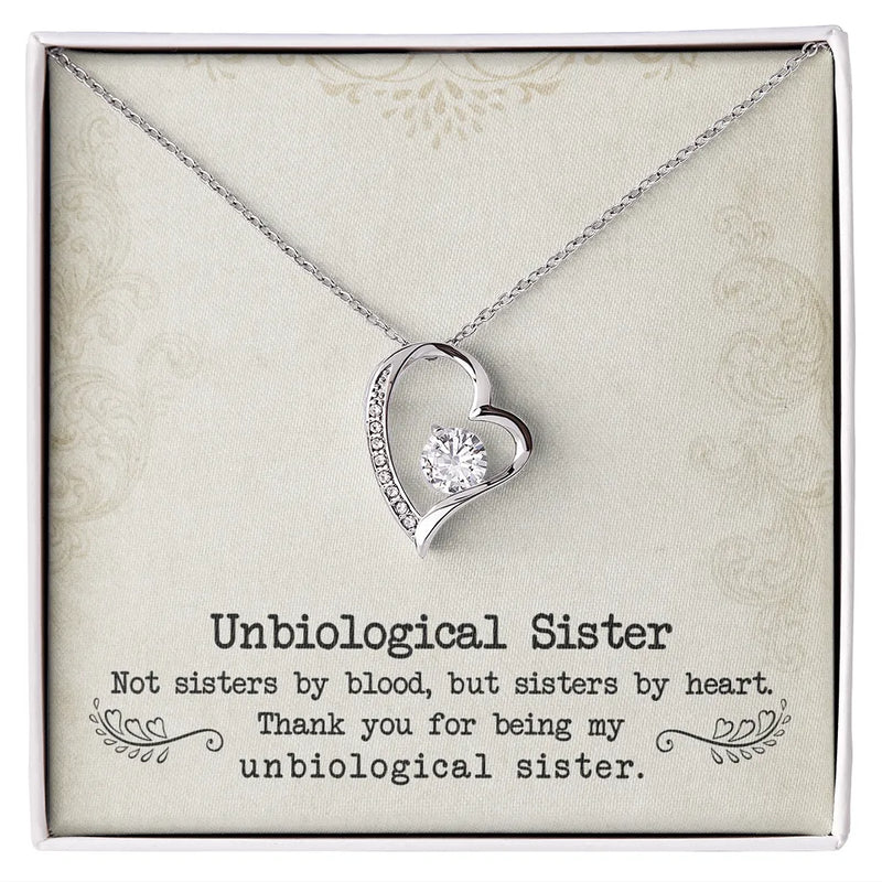Unbiological Sister - Forever Love Necklace